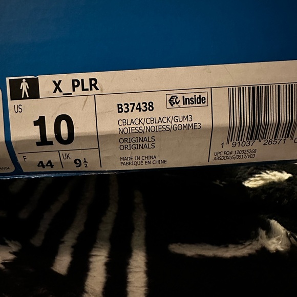 Men’s Adidas Originals X_PLR Black Gum Sole - Picture 4 of 8